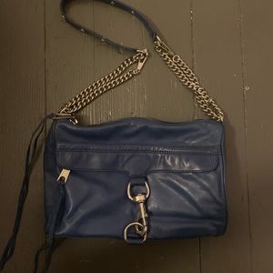 Rebecca Minkoff Blue MAC Crossbody Bag